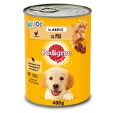PEDIGREE Junior, XS-XL, Chicken, canned wet food for junior dogs, (in aspic), 400g