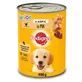 PEDIGREE Junior, XS-XL, Kip, natvoer in blik voor jonge honden, (in aspic), 400g
