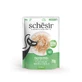 SCHESIR Complementary In Jelly, Chicken and Bass, sachet wet cat food, (in aspic), 70g