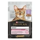PURINA Pro Plan Delicate Digestion, Truthahn, Sachet Nassfutter für Katzen, Verdauungssystem, (in Sauce), 85g