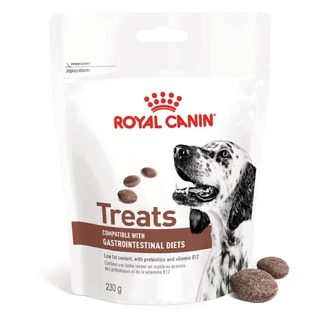 ROYAL CANIN VETERINARY DIET Gastrointestinal Treats, funktioneller Belohnungsbeutel für Hunde, Verdauungssystem, 230g