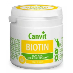 CANVIT Biotine, huid & vacht supplement voor katten, fles, 100g