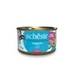 SCHESIR Complete Nutrition, Tonijn, nat kattenvoer in blik, (in soep), 85g