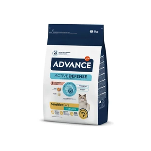 ADVANCE Sensitive Care Sterilized, Salmon, dry food for sterilized cats, digestive system, 3kg