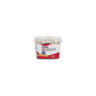 CAMON Mini Snacks Mix, XS-S, Salmón, caja de recompensa perros, 140g