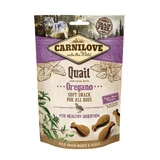 CARNILOVE Semi Moist Snack, Quail with Oregano, functional grain-free rewards for dogs with digestive sensitivities, 200g