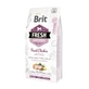 BRIT Fresh Healthy Growth Puppy & Junior S-XL, Pollo con patata, alimento seco bajo en cereales para perros junior, 2,5kg