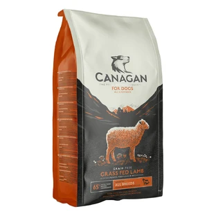 CANAGAN Grass Fed Lamb, XS-XL, Lamb, grain free dry food for junior & adult dogs, 2kg