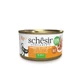 SCHESIR Complementary In Jelly, Tuna and Aloe Vera, canned wet cat food, (in aspic), 70g