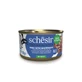 SCHESIR Complete Nutrition, Tonijn en Ansjovis, nat kattenvoer in blik, (in aspic), 85g