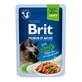 BRIT Premium by Nature Delicate Delicate Sterilized File, Duck, sachet wet food for sterilized cats, (in sauce), 85g