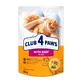 CLUB 4 PAWS, Rundvlees, zakje nat kattenvoer, (in aspic), 85g