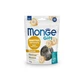 MONGE Regalo Super M Super M Adiestramiento, XS-XL, Pato y Plátano, bolsa de recompensa funcional sin cereales para perros, 150g