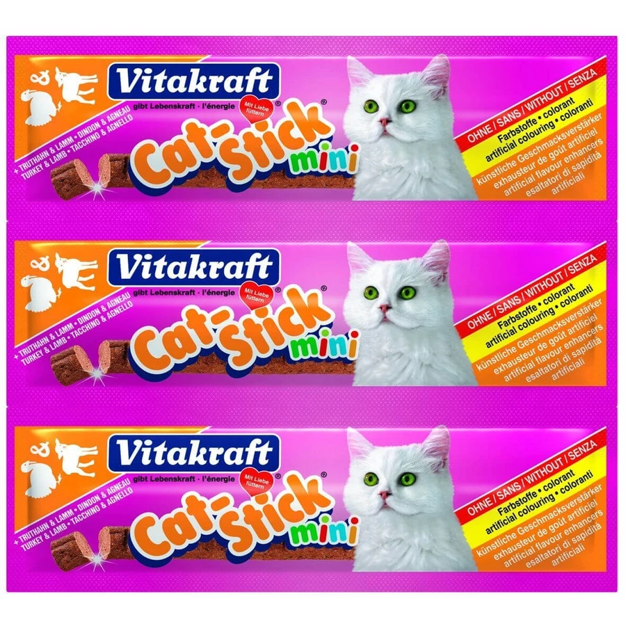 Vitakraft Kattensticks Kalkoen en Honing, 18 g