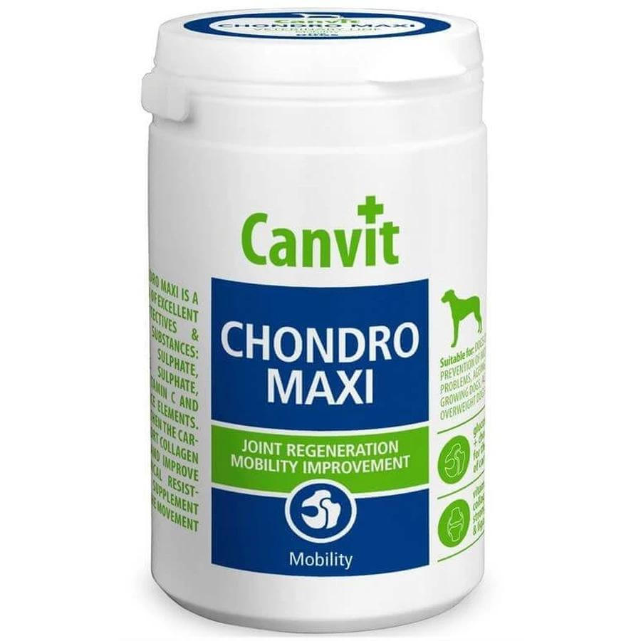 CANVIT Chondro Maxi, M-XL, joint system supplement for dogs, bottle, 230g