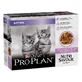 PURINA Pro Plan Healthy Start Healthy Start Kitten, Pavo, comida húmeda en sobres para gatos junior, (en salsa), 85g x 10pcs