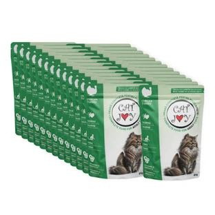 CAT JOY, Turkey, sachet wet cat food, (in sauce), bax, 85g x 24pcs