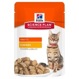 Hill's SP Feline Adult Meat Bites in Sauce mit Huhn, Beutel, 85 g