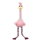 TRIXIE Valentine's Strut, Plüschtier Hunde M-XL, mit Sound, Plüsch, rosa, 90cm