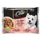 CESAR Selections, 2 flavors, mixed pack, sachet wet food, (in sauce), 100g x 4