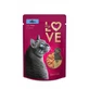 MY LOVE, Fish, sachet wet cat food, (in sauce), 85g