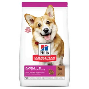 Hill's SP Canine Adult Small & Miniature Lamm&Reis, 1,5 Kg