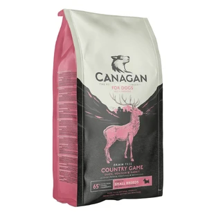 CANAGAN Small Breed Country Game, XS-S, Hunted, getreidefreies Trockenfutter für junge und erwachsene Hunde, 2kg