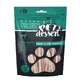 PET'S DESSERT Sándwich, XS-XL, Conejo y Bacalao, bolsa de recompensa sin cereales perros, 80g