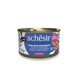 SCHESIR Complete Nutrition, Tonijn en Ansjovis, nat kattenvoer in blik, (in soep), 85g