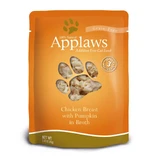 APPLAWS, Kipfilet en courgette, zakje natvoer voor katten, (in soep), 70g