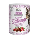 BRIT Care Snack Superfruits, Salmon and Apricots, cereal-free rewards for sterilized cats, 100g