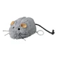 Trixie, cat mouse toy with sound, plush, gray, 8cm