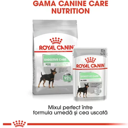 ROYAL CANIN Mini Digestive Care, Trockenfutter für Hunde, Verdauungskomfort, 3kg