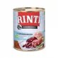 RINTI, XS-XL, Kippenhartjes, graanvrij nat hondenvoer in blik, (op eigen sap), 800g