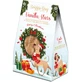 DOGGYEBAG Kerst Vanille Sterren, XS-XL, Vanille en Framboos, beloningszakje voor honden, 180g