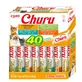 INABA Churu Churu Creamy Varieties, Chicken, cereal-free reward box cats, (puree), 560g