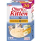 INABA Churu Creamy Creamy Kitten Varieties, Chicken and Tuna, grain-free reward box for junior cats, (pureed), 280g