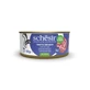 SCHESIR, Tonijn en Rundvlees, nat kattenvoer in blik, (in aspic), 140g