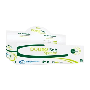 DOUXO S3 Seb Seb Spot on, Spot on Behandlung, Hund und Katze Schuppen, Box, 2mlx25 Stück