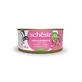SCHESIR Complete Nutrition, Thon et Jambon, nourriture humide en conserve pour chats, (en aspic), 140g