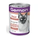 GEMON, Salmon and Shrimps, canned wet cat food, (in aspic), 415g