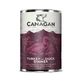 CANAGAN Kalkoen &amp; Eend Diner, XS-XL, Kalkoen en Eend, graanvrij natvoer in blik voor junior &amp; volwassen honden, (in soep), 400g