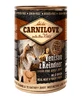 CARNILOVE, Deer and Reindeer, canned grain-free wet dog food, (in aspic), 400g
