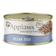 APPLAWS, Oceanic Fish, nat kattenvoer in blik, (in soep), 156g