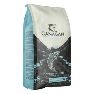CANAGAN Small Breed Small Breed Scottish Salmon, XS-S, Salmon, grain free dry food for junior & adult dogs, 2kg