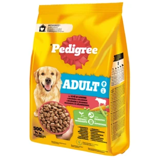 PEDIGREE Adult, M-XL, Rind und Gemüse, Hundetrockenfutter, 500g
