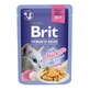 BRIT Premium by Nature Delicate File, Pollo, sobre comida húmeda para gatos, (en aspic), 85g