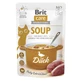 BRIT Care Soup, Duck, zakje nat graanvrij kattenvoer, grillige eetlust, (topping), 75g, 75g