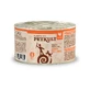 PETKULT Grain Free Mini Adult, Turkey, canned grain free wet food for dogs, 185g