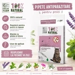 FRESH FARM, natuurlijke uitwendige ontworming voor katten, afweer pipet, 2ml x 5st